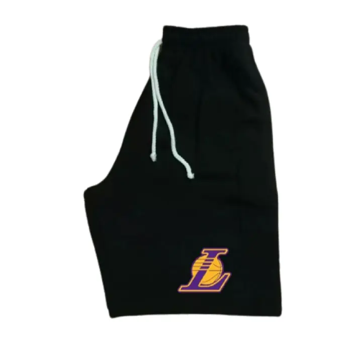 lakers vintage shorts