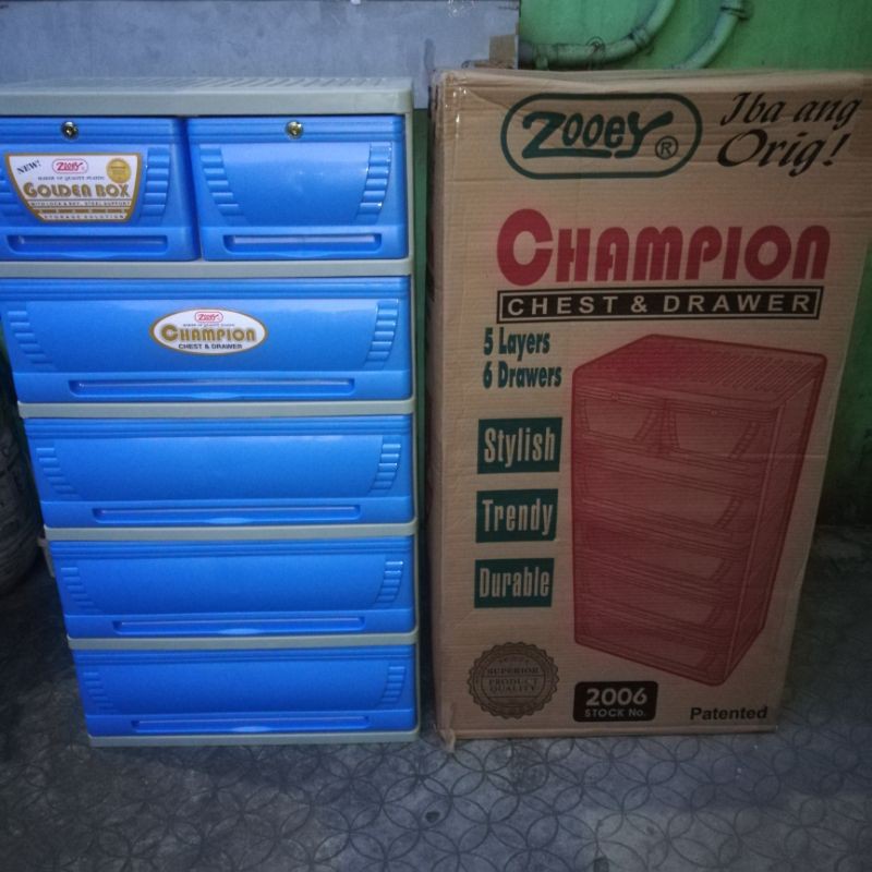 1IGZooey champion Durabox 5 Layer Lazada PH