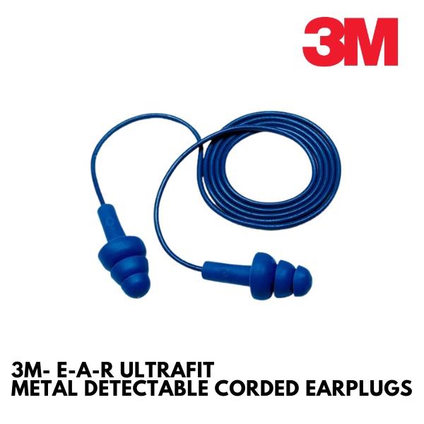 3M E-A-R UltraFit Metal Detectable Corded Earplugs | Lazada PH