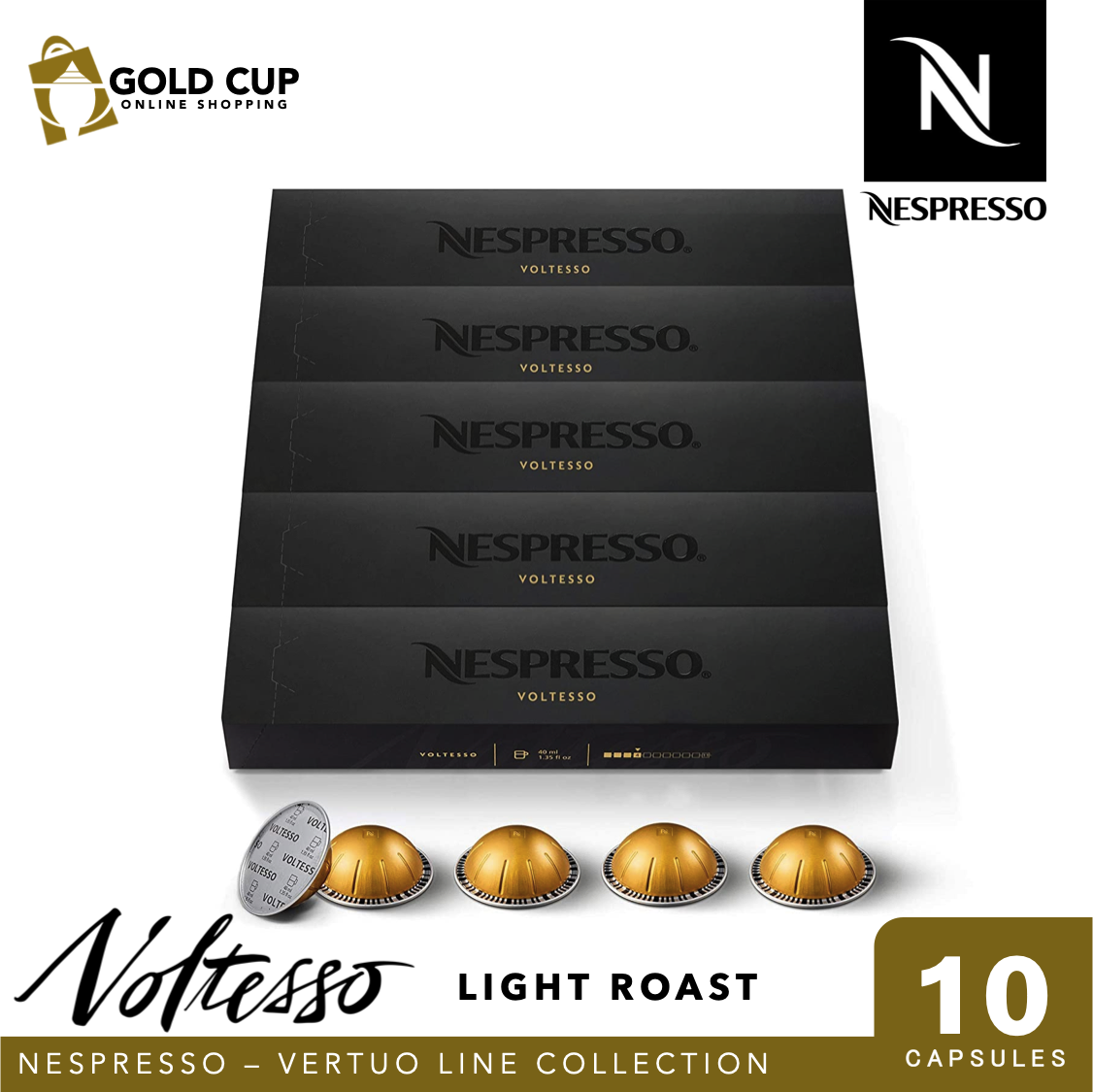 Nespresso Vertuo Voltesso Espresso Nespresso Voltesso