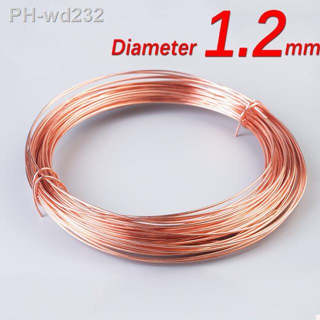 T2 99.9 Pure Copper Wire Copper Coil Conductive Red Copper Bare Line