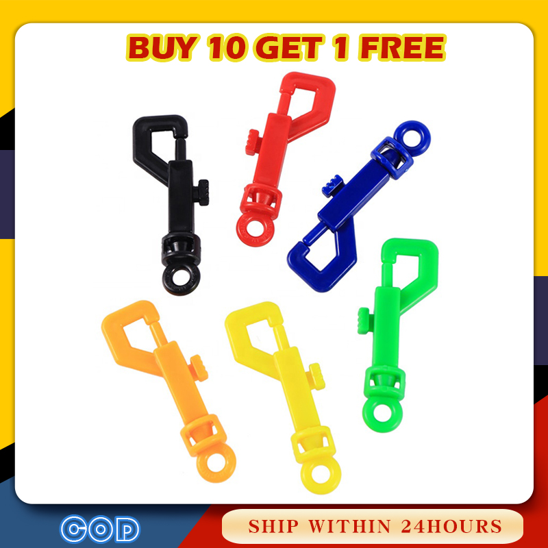 50Pcs/20Pcs/10Pcs Plastic Bird Cage Lock Key Hook Bird Cages Door Lock