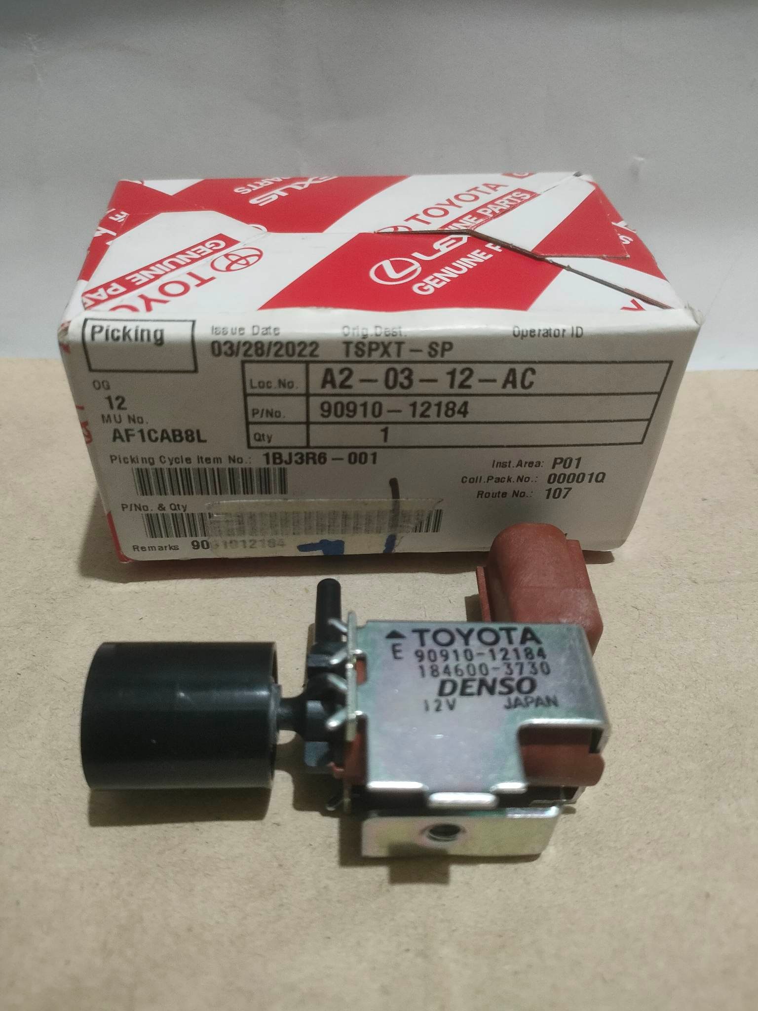 Genuine Idle Up Actuator for TOYOTA HILUX 20052015, INNOVA 20042015
