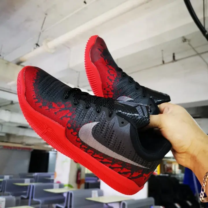 kobe mamba rage black red