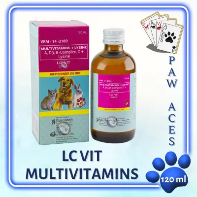 LC Vit Multivitamins for Pets - 120ml