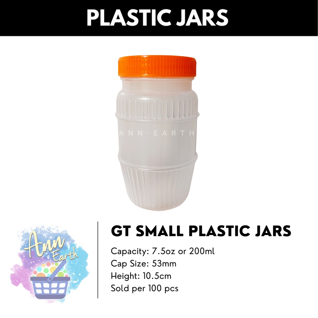 25pcs Small Peanut Butter Jar / Plastic Container / Peanut Butter