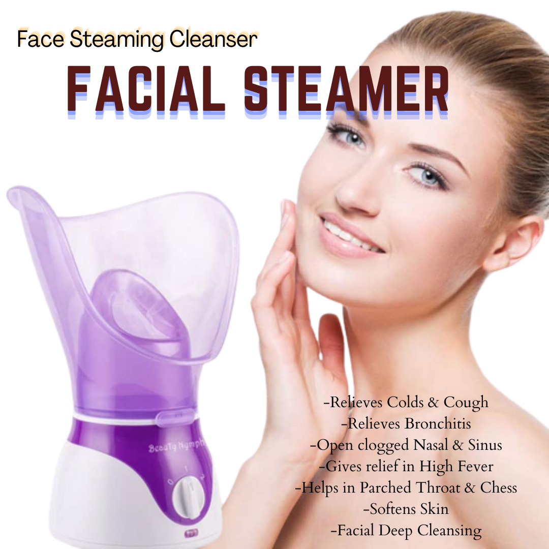 100 Effective Facial Steamer Facial Skincare Deep Cleanser Helps to