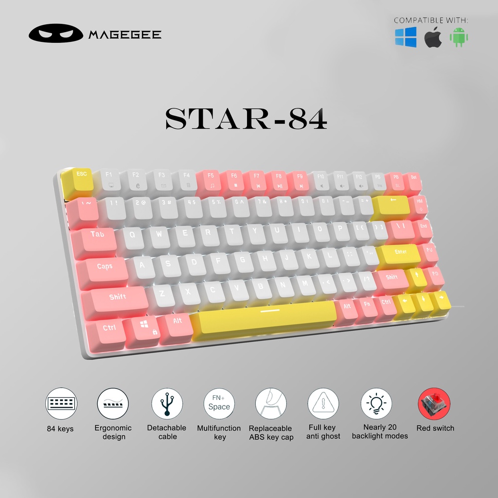 Kumikinang na keyboard Super speed keyboard Game keyboard keyboard