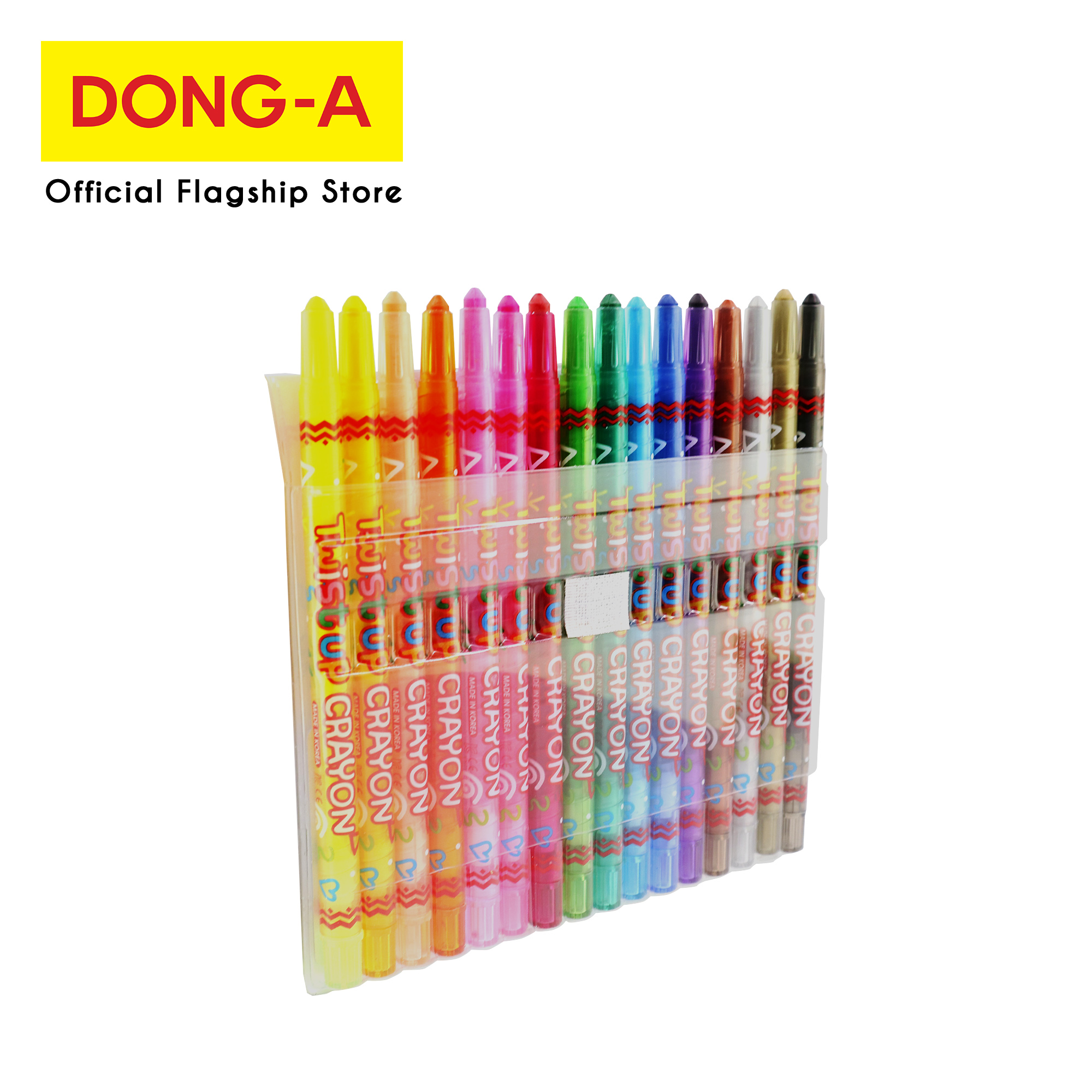 Dong A Kids Twist Up Crayons 8 Colors – SM Stationery