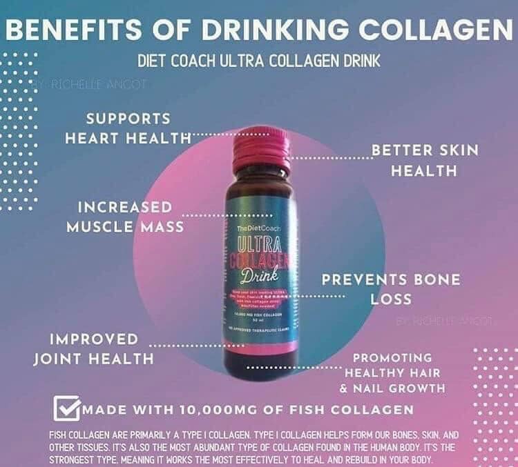 ULTRA POWER GLOW Glutathione, Collagen and Vitamin C Drink by The Diet