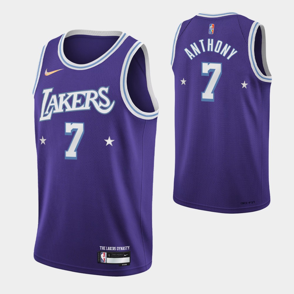Los Angeles Lakers Carmelo Anthony Icon Authentic Jersey – Lakers Store