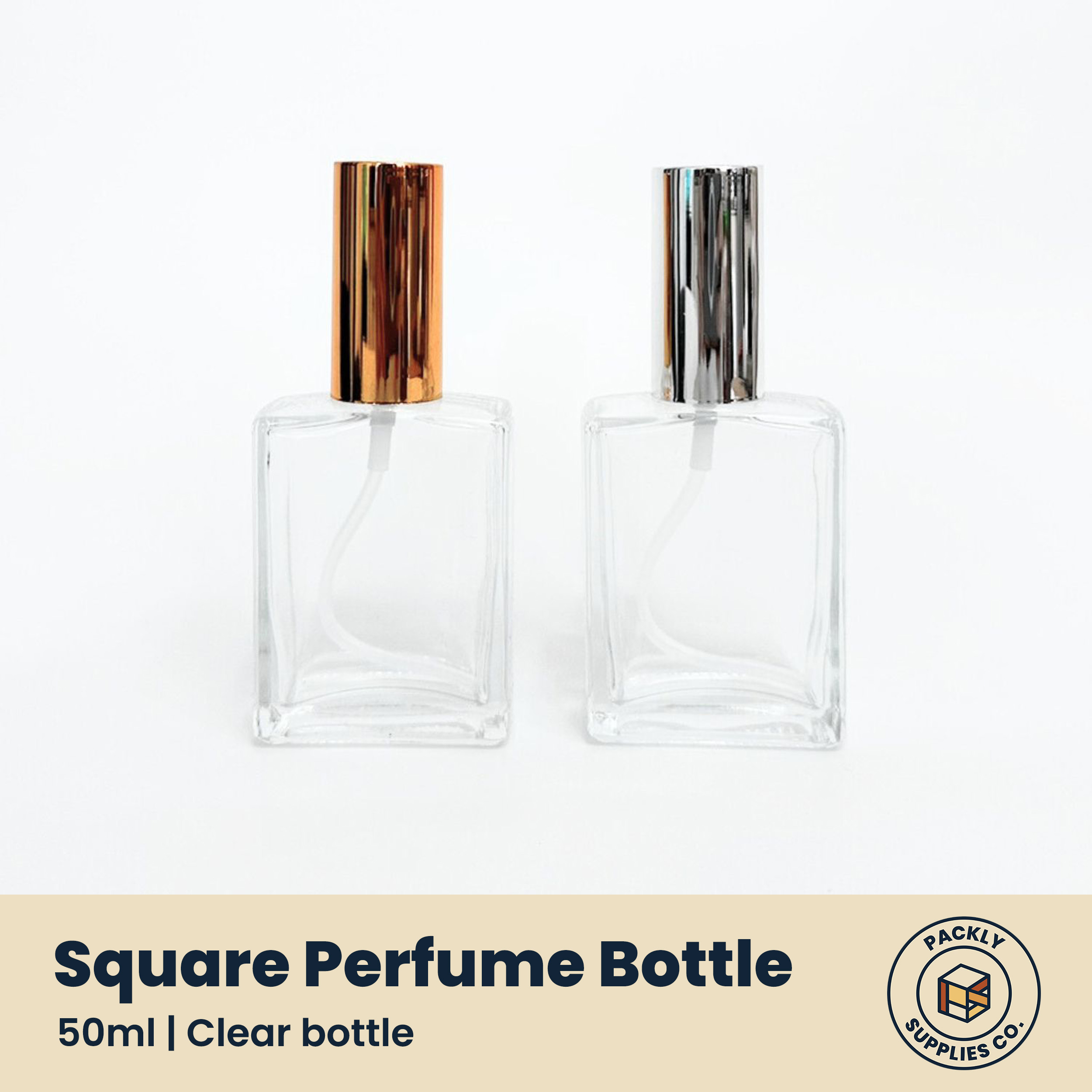 1PC) Square Spray Perfume Bottle 50ml Lazada Lazada PH
