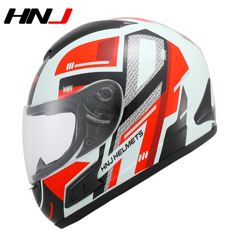 HNJ 855 Men's Full Face Motorcycle Helmet Sun Visor Helmet Women