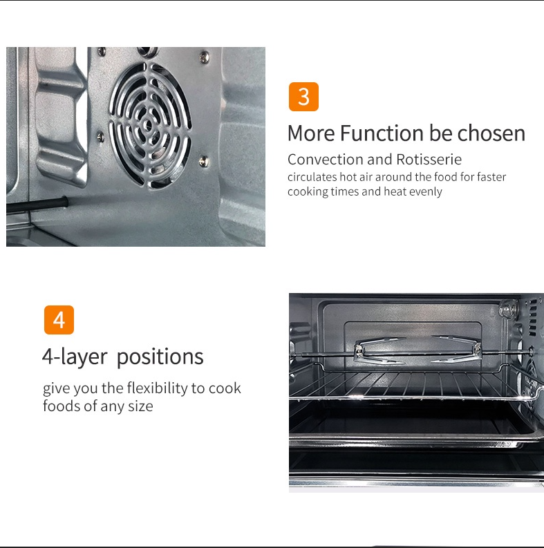 HC Electric Baking Oven, Convection Smart Oven, Toaster Bread Lazada PH