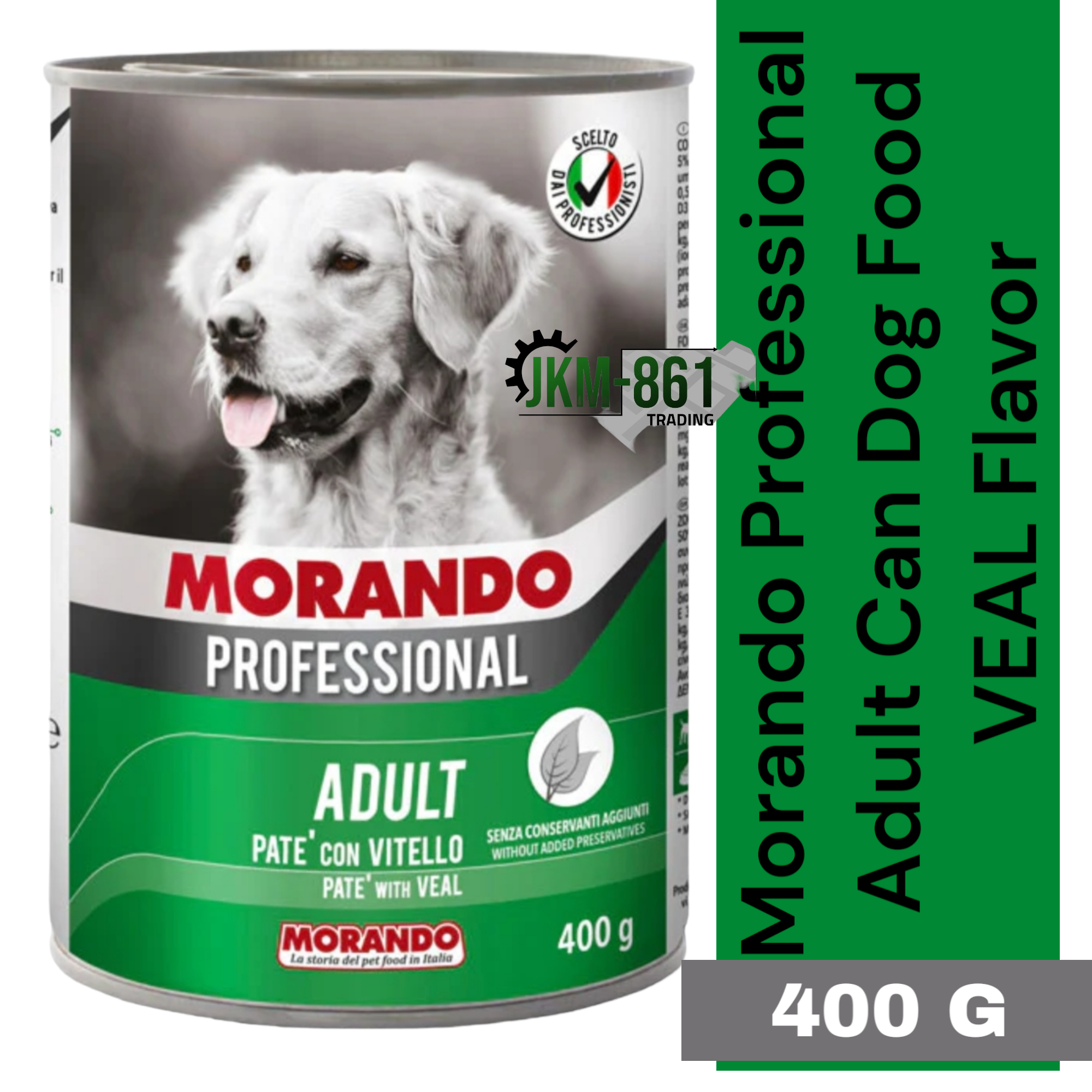 Morando Professional Organic Pate LAMB Dog Food in Can 400g Lazada PH