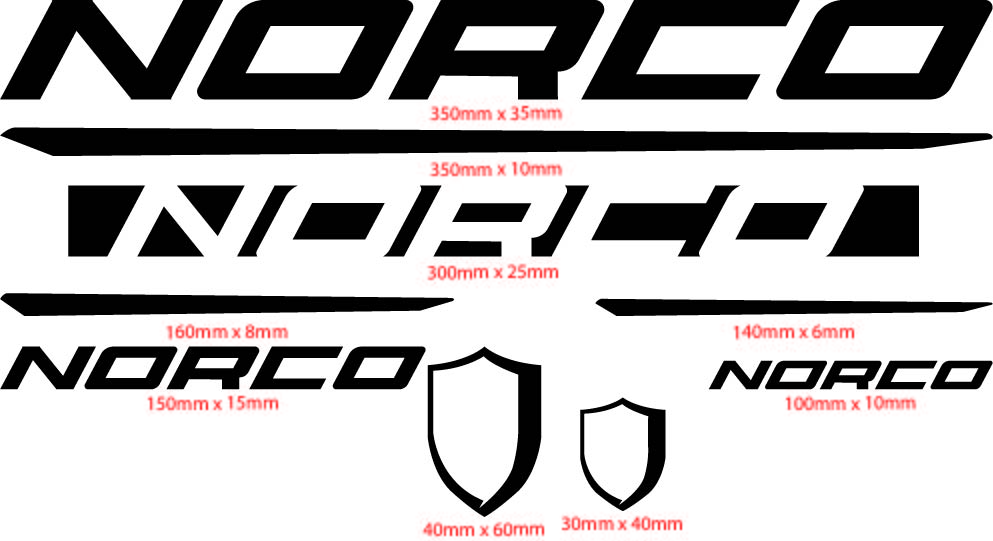 norco fluid decals