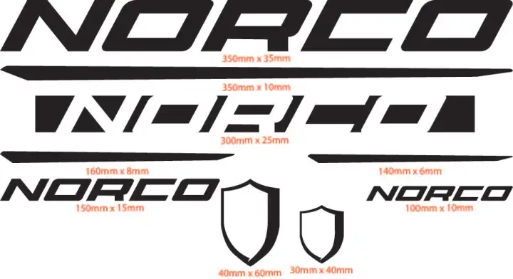 norco bike parts