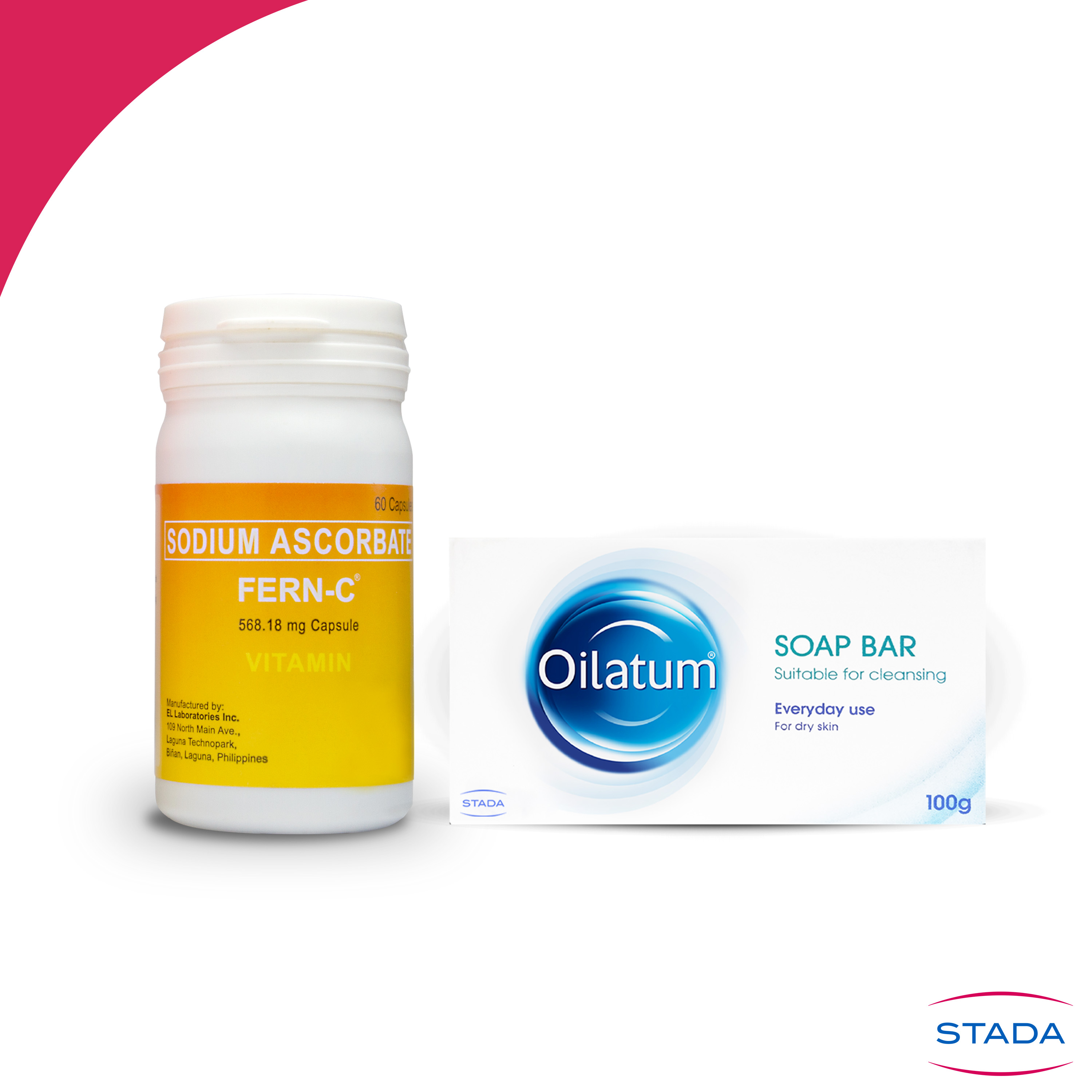 STADA FernC 60s + Oilatum Soap Bar 100g Lazada PH