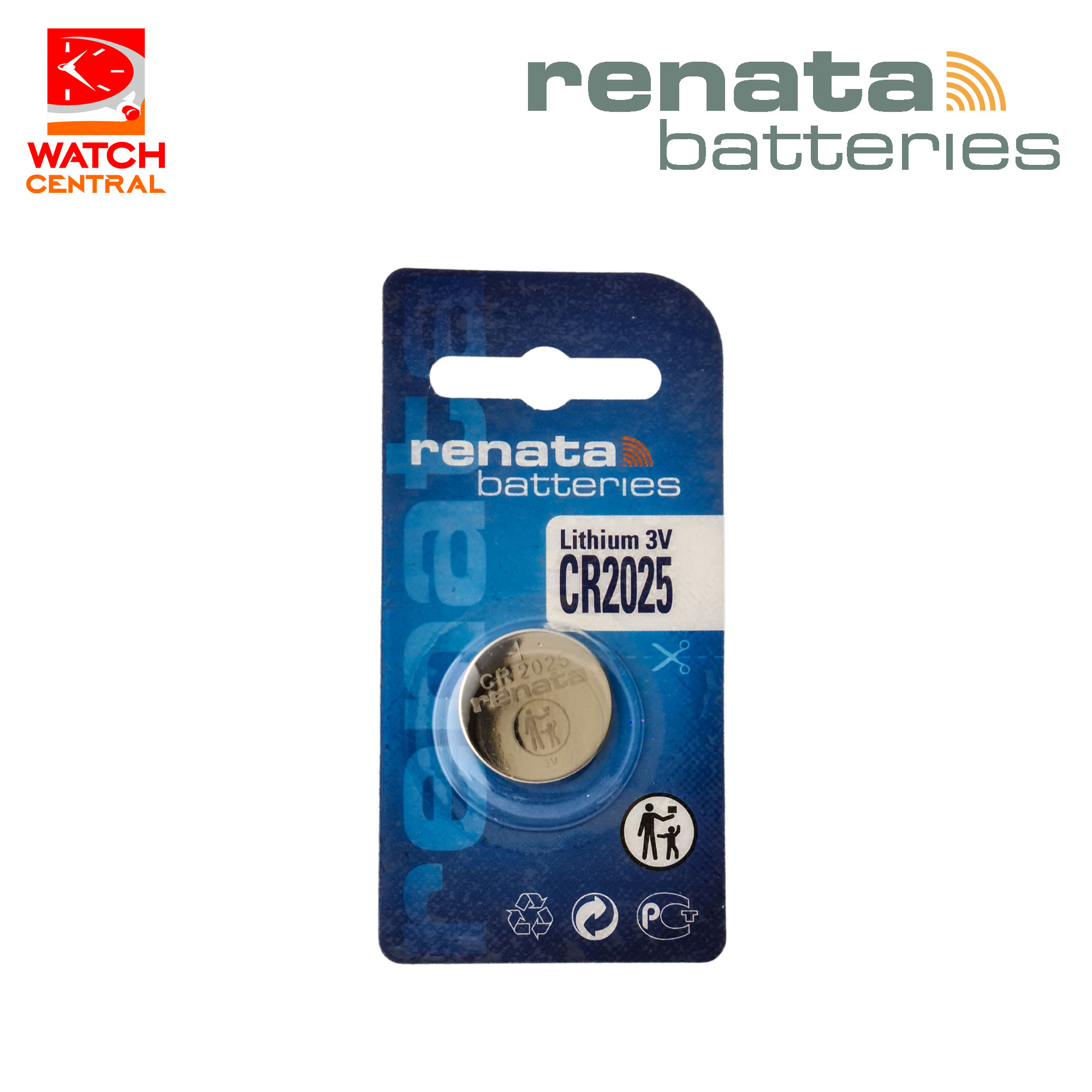 Piles CR2025 Lot De 10 - Batteries CR 2025 Lithium 3V - GP Extra