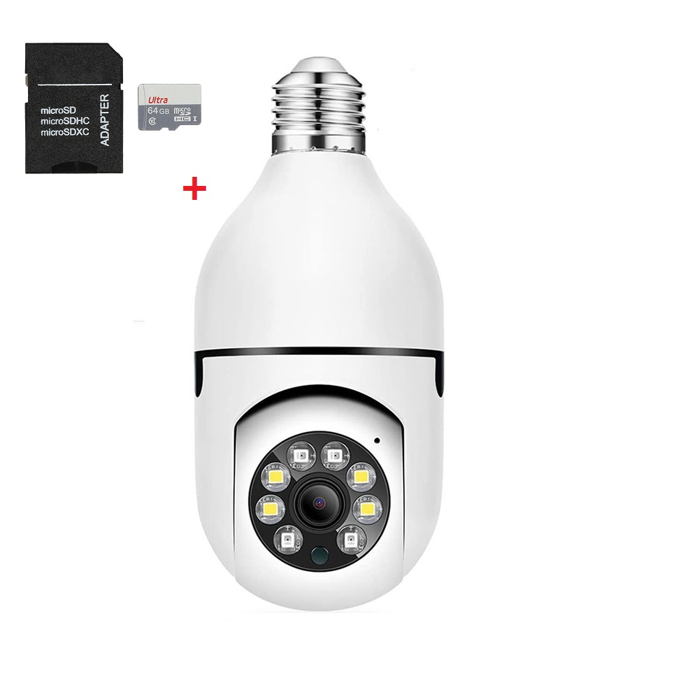 [Lowest Price] V380 PRO Q16S/E27 Bulb Camera WIFI CCTV Camera IP