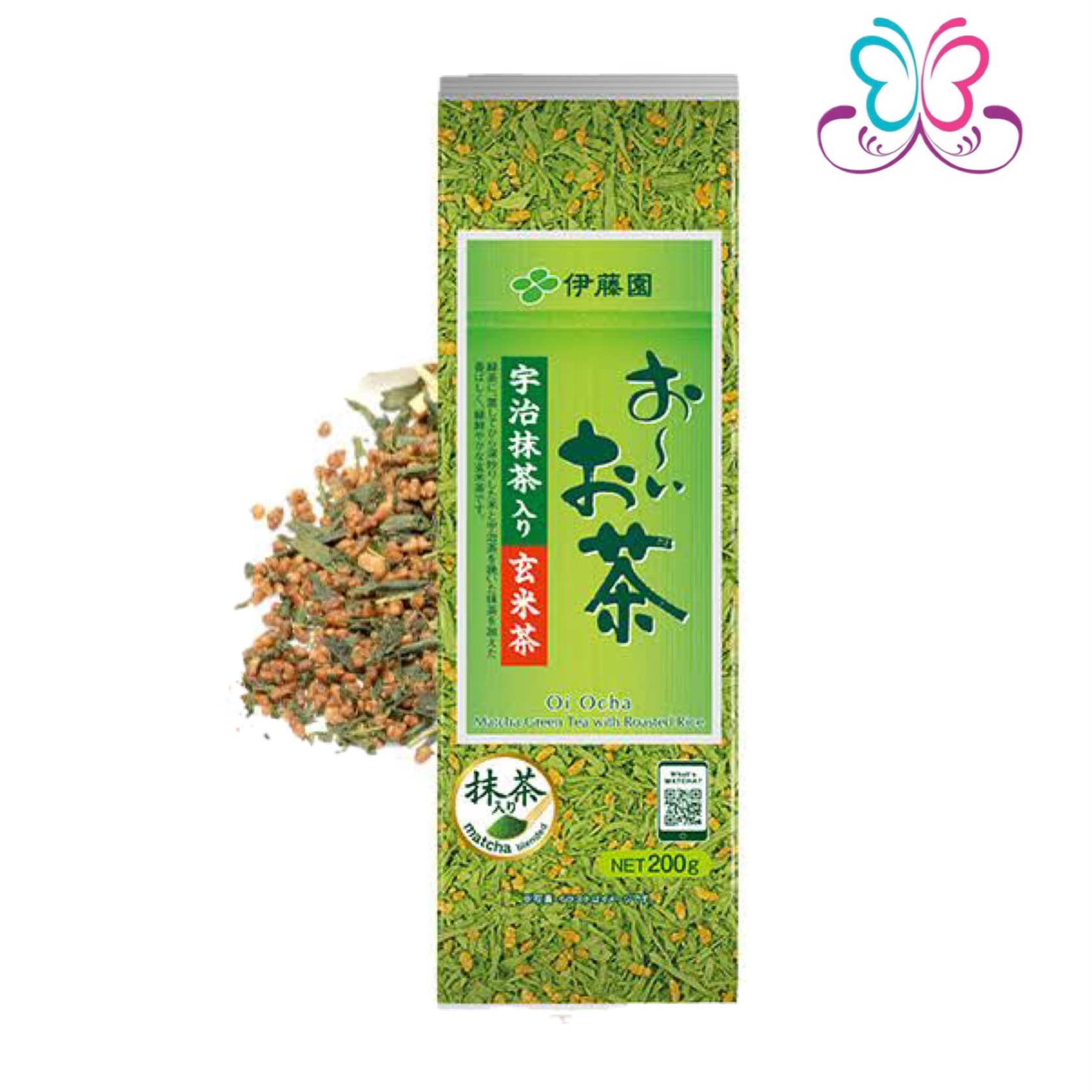 Oi Ocha Matcha Green tea with Roasted Rice matcha blended 200g Lazada PH