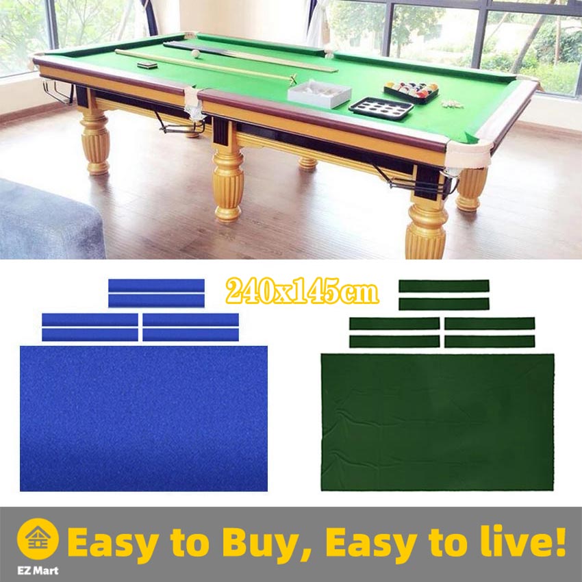 Billiard Felt Precut Replacement Kit Billiards Fabric Billiard Fabric Cloth for Pool Game Woolen