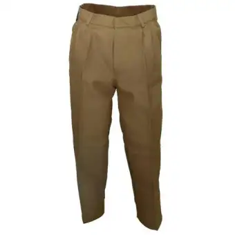khaki suit pants