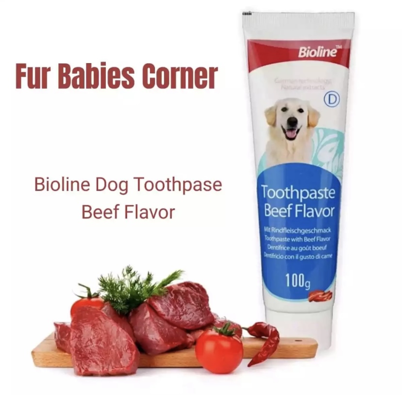Bioline Dog Toothpaste Beef Flavor 100g Lazada PH