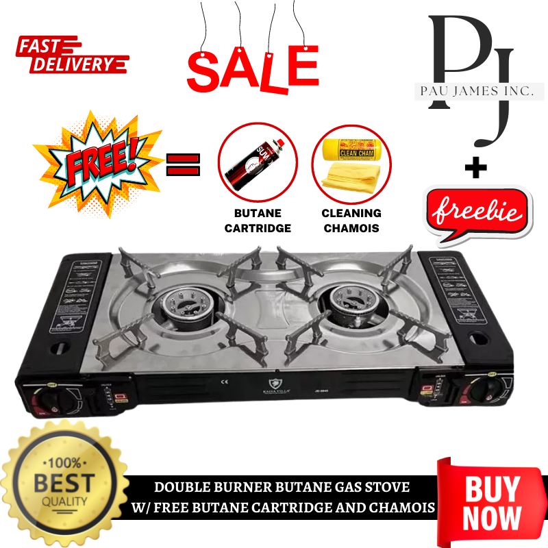Stove 2 Burner Butane Gas Stove Heavy Duty Burner Gas Stove Gas Stove