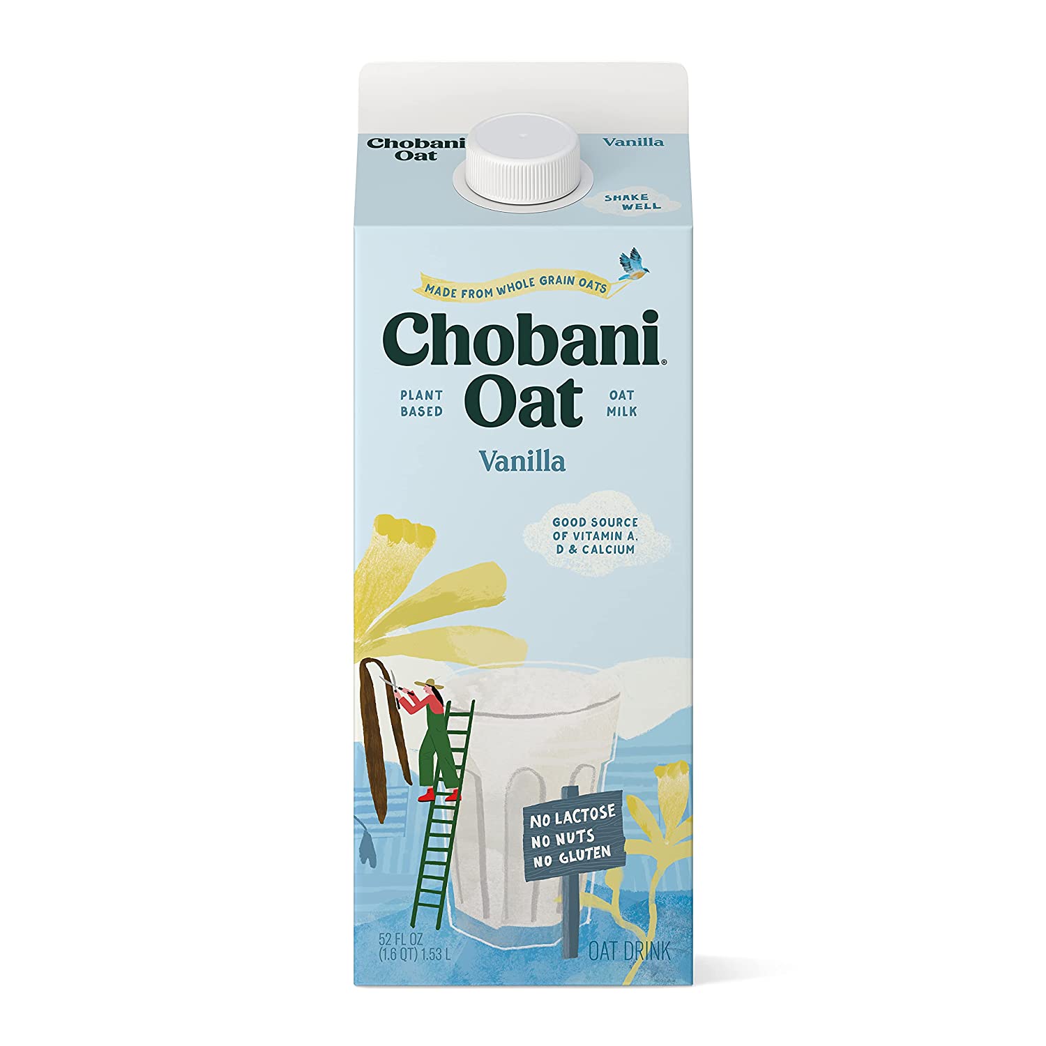 Chobani Oat Milk, Vanilla, 52 Fl Oz Lazada PH