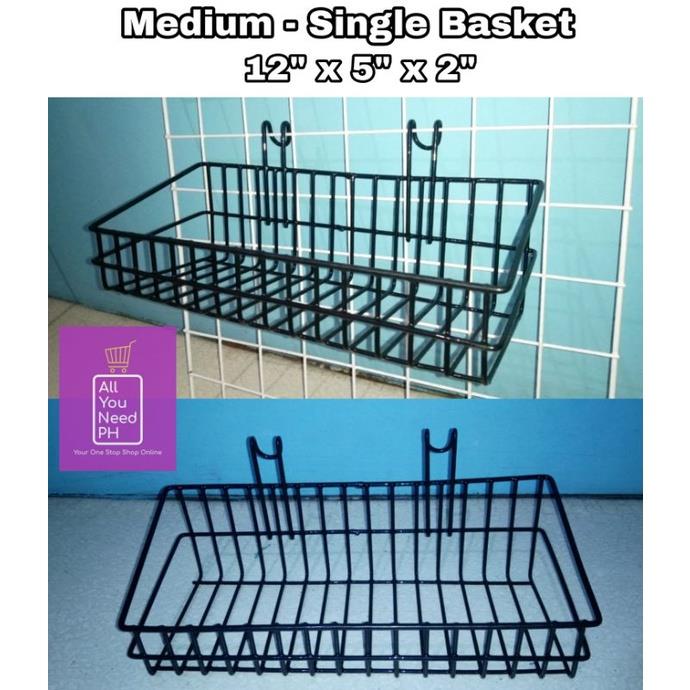 【COD】 HANGING BASKET ORGANIZER WIRE KITCHEN DECOR Lazada PH