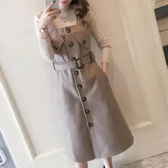 full length jumper dress