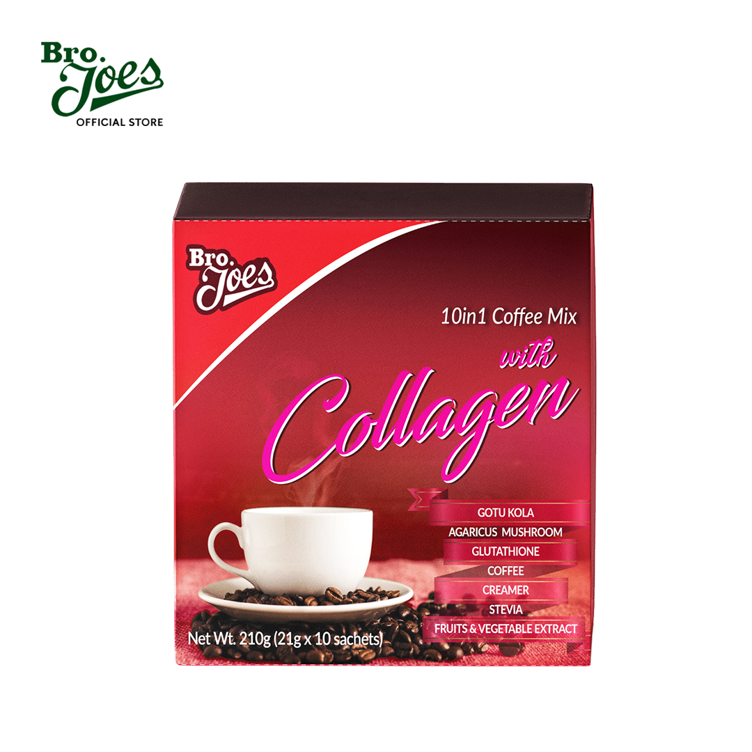 Bro Joe's 10 in 1 Coffee Mix with Collagen Lazada PH