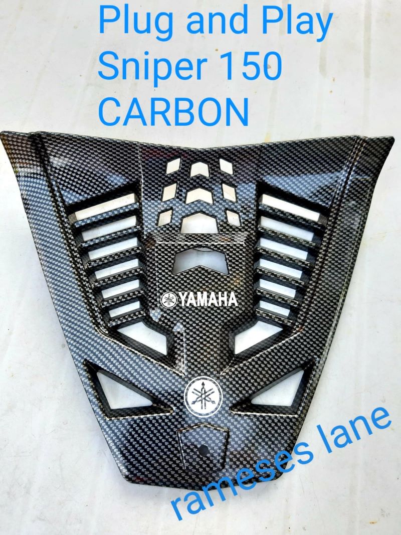 Engine Cover CARBON for Sniper 150 V1 , V2 Plug and PLAY Lazada PH