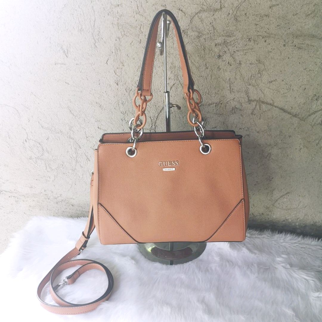 guess dusty mauve bag