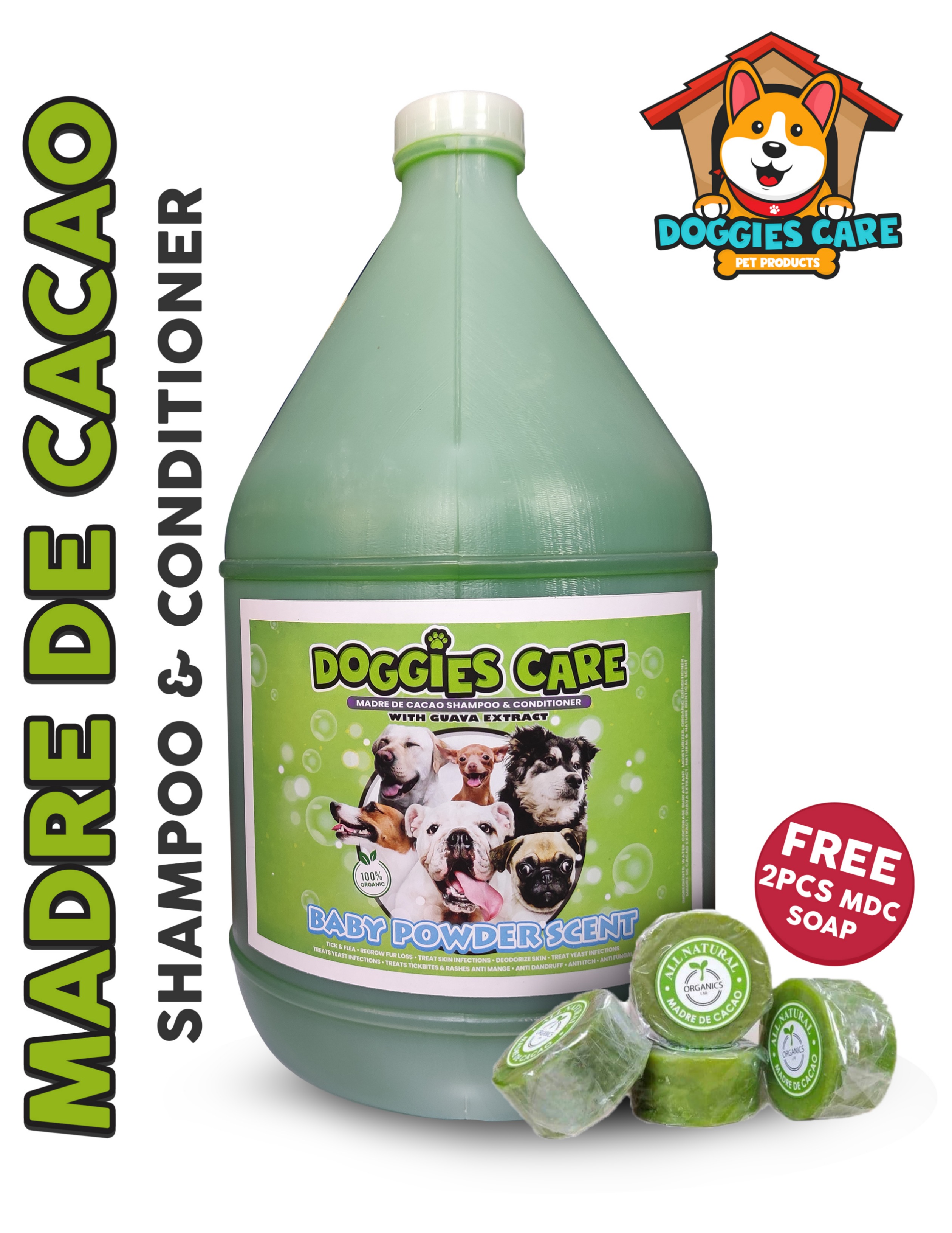good boy 2 in 1 dog shampoo and conditioner oatmeal and coconut oil