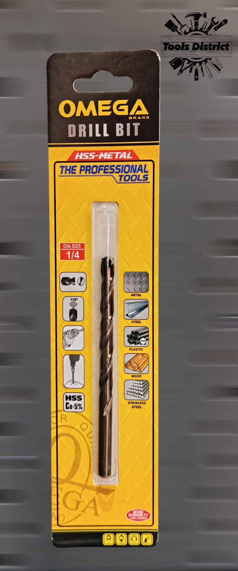 OMEGA HSS-METAL DRILL BIT 1/4 | Lazada PH