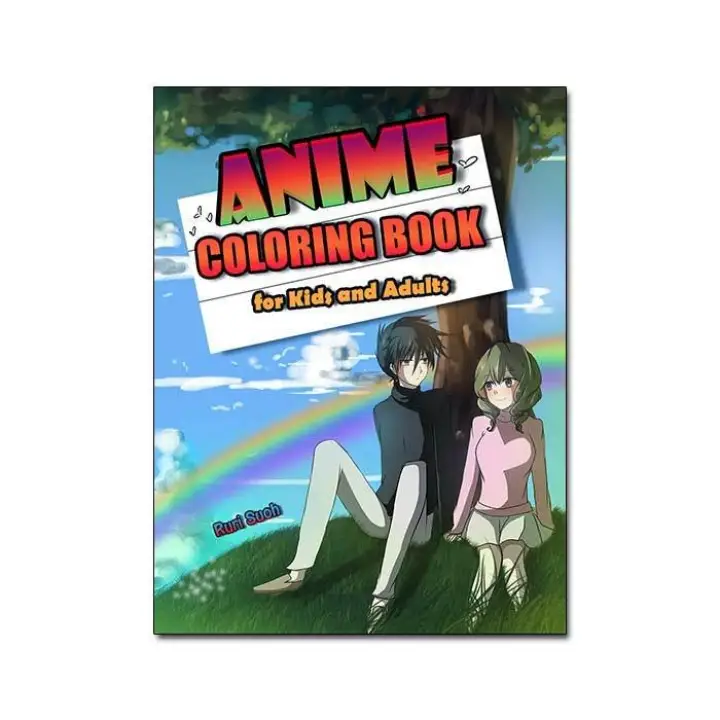 Download Anime Coloring Book For Kids And Adults Lazada Ph