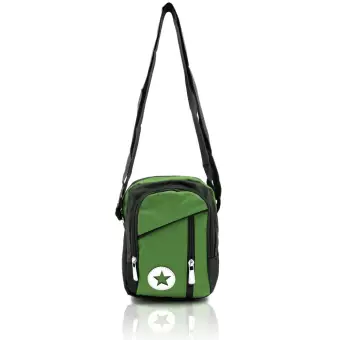 army green sling bag