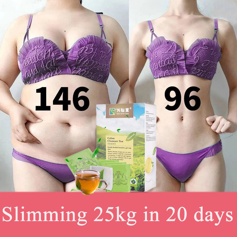 20Pcs/Set 7 Days Effective Slimming Tea Herbal Thin Belly Tea Not