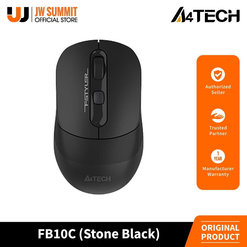 A4Tech Fstyler FB10C Dual Mode 2.4G Bluetooth Anti-Slippery Side ...