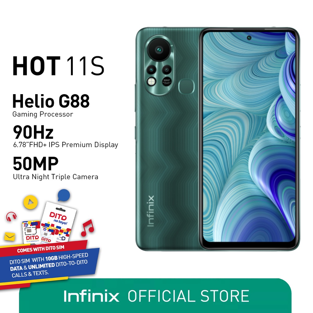 infinix hot 11s prosesor