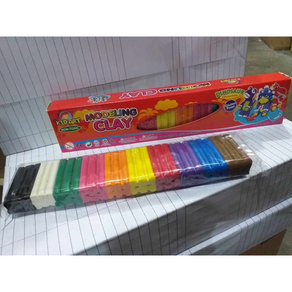 LnJ KID ART Modeling Clay Bar 10 Assorted Color Lazada PH