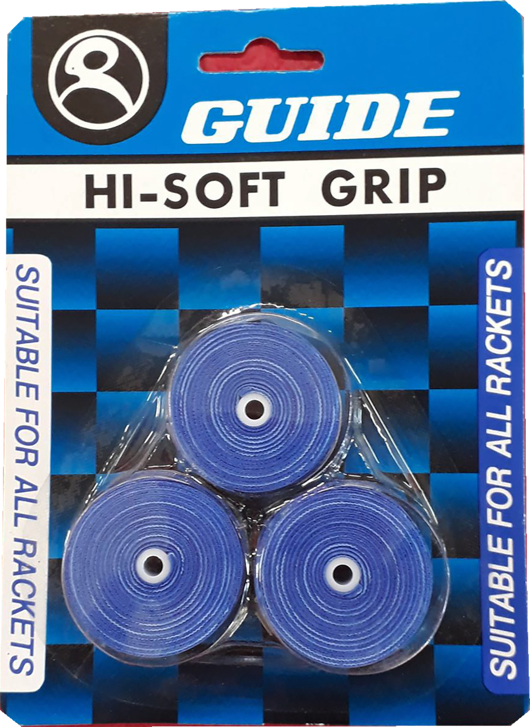 Guide HiSoft 3pack Tennis Racket Replacement Grip Suitable for ALL