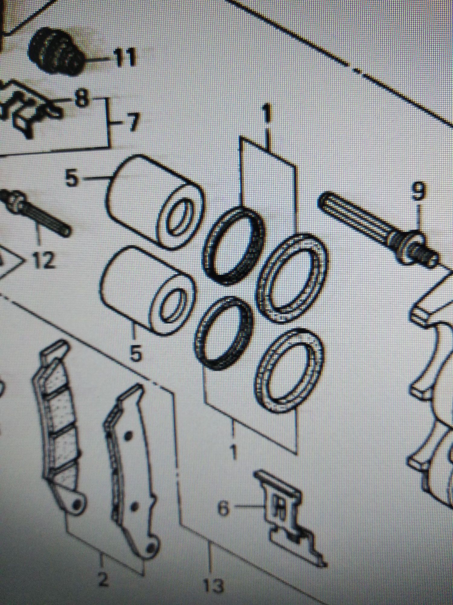 Honda Xr125 150 200 Crf150 250 Cbr500 Caliper Piston Seal Set 06431 Ma3 405 Lazada Ph