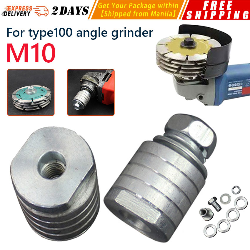 【M10】 M10 Angle Grinder To Grooving Machine Adapter Conversion Flange