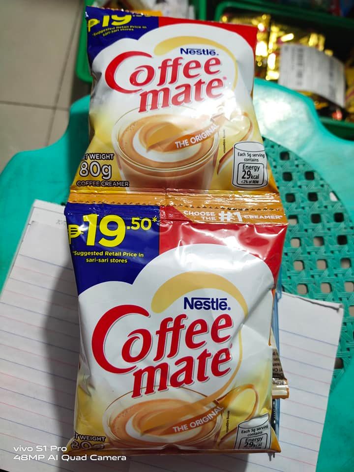 Nestle CoffeeMate Coffee Creamer Standup Pouch 80g 250g sold by pc Lazada PH