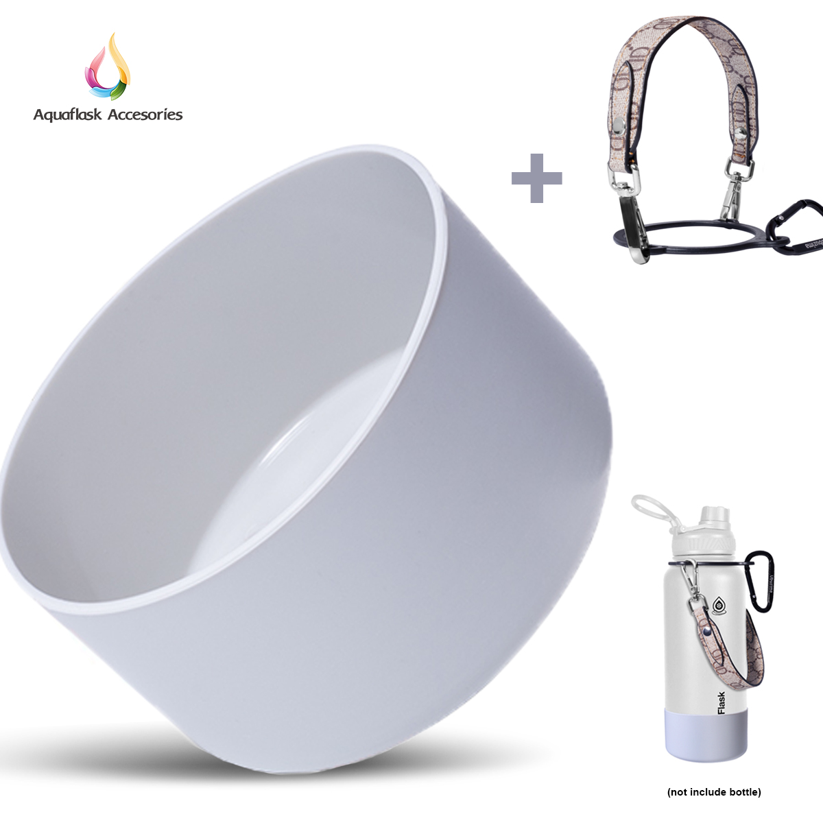 Silicon Boot for Aquaflask Ballet Pink Moss Green Fit to 1464OZ Powder