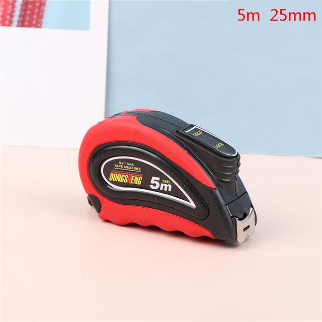 3m 5m 7.5m Tape Measure Retractable Measuring Tape Ruler with Auto-lock  System for Construction Craft Contractor Carpenter