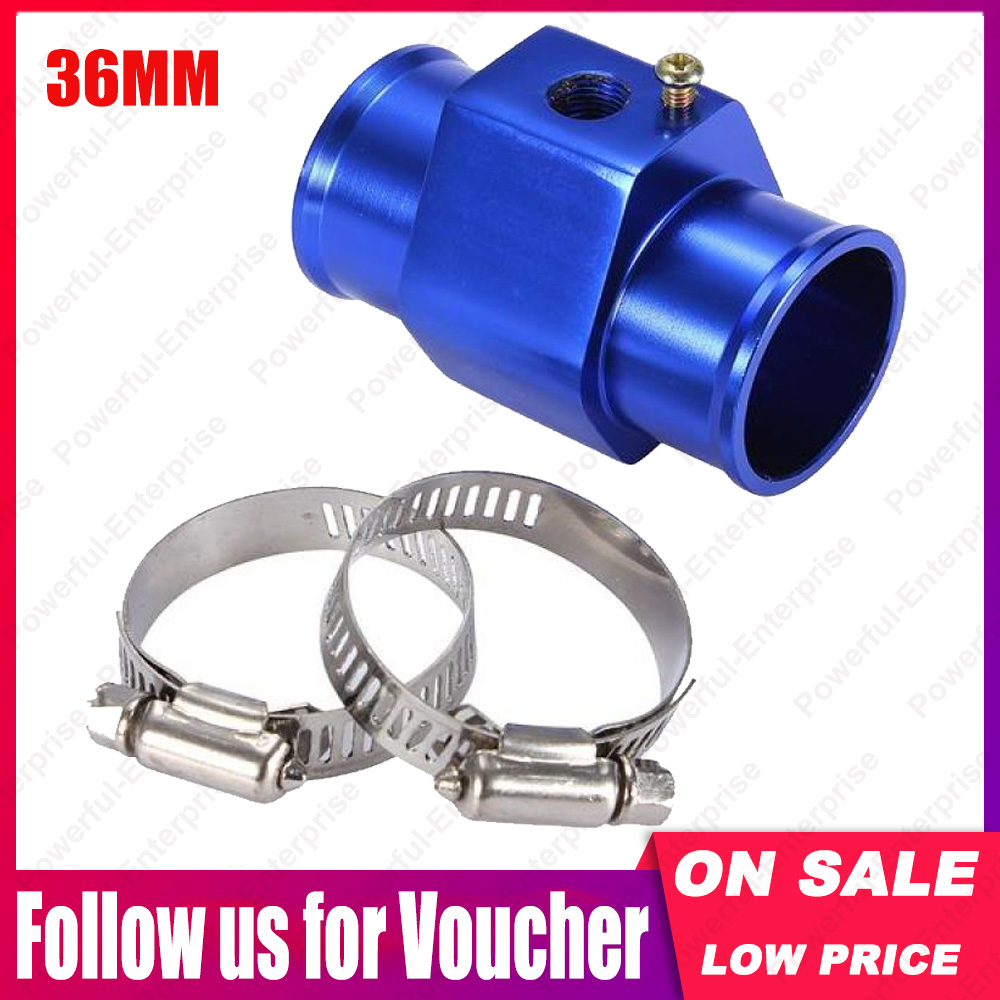 Water Temp Temperature Joint Pipe Sensor Gauge Radiator Hose Adapter